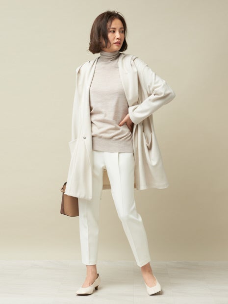 ミルド天竺ローブカーディガン