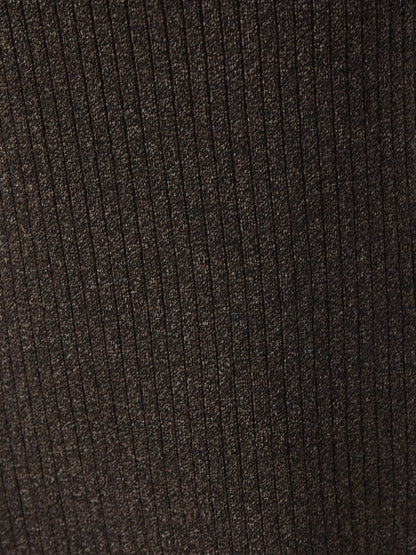 カラーメランジニットワンピース