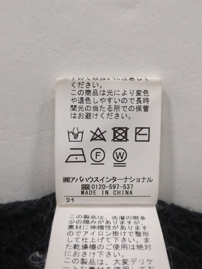 テープヤーン透かしプルオーバー