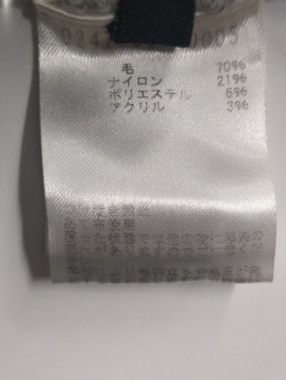 カシミヤフィールチェックニット