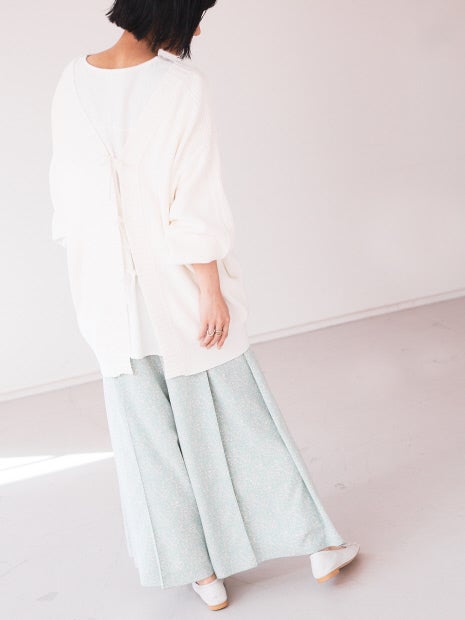 マーブルフレアパンツ