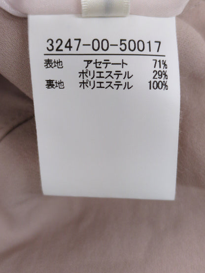 アセテートジョーゼットタックパンツ