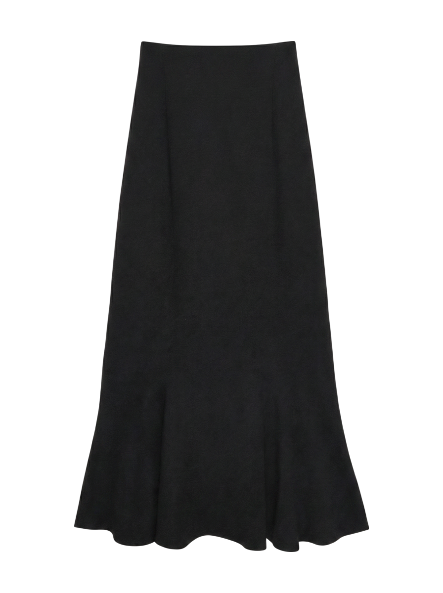 ストレッチマーメイドスリットスカート