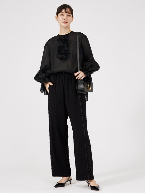 メロウフリルブラウス