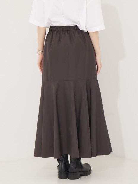 メモリータッサー切り替えマーメイドマキシスカート