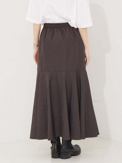 メモリータッサー切り替えマーメイドマキシスカート