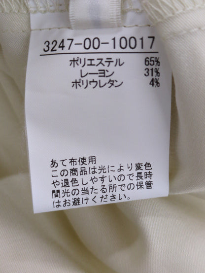 サイドボタンドレープブラウス