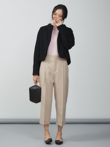 ハイウエストサキソニーパンツ