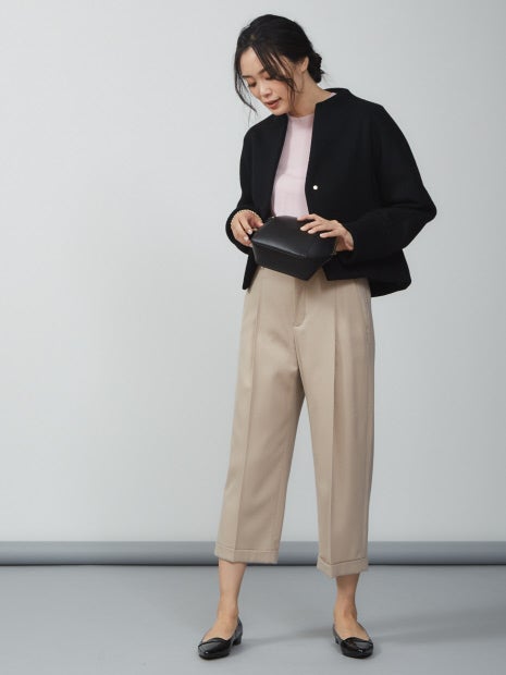 ハイウエストサキソニーパンツ