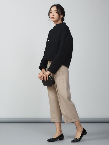 ハイウエストサキソニーパンツ