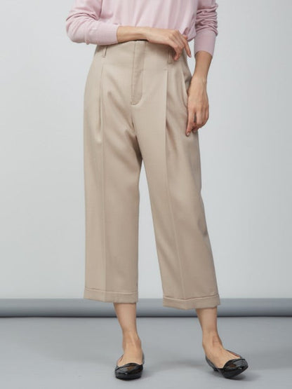 ハイウエストサキソニーパンツ