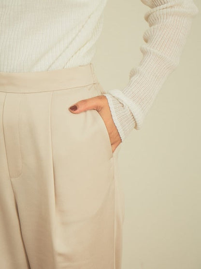 サテンイージーパンツ2