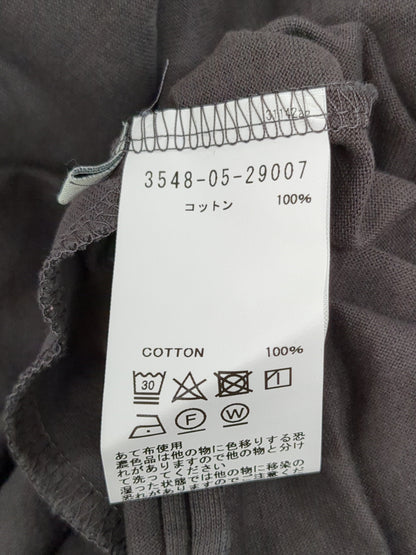 サイドスリット半袖ワンピース
