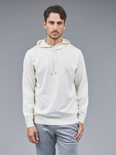 【カシミアタッチ】ニット パーカー