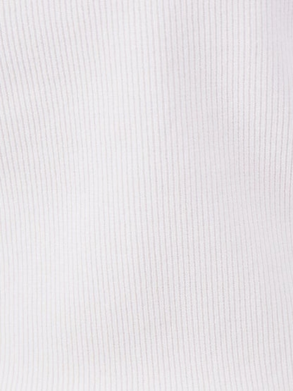 ウォッシャブルボートネックニットTシャツ