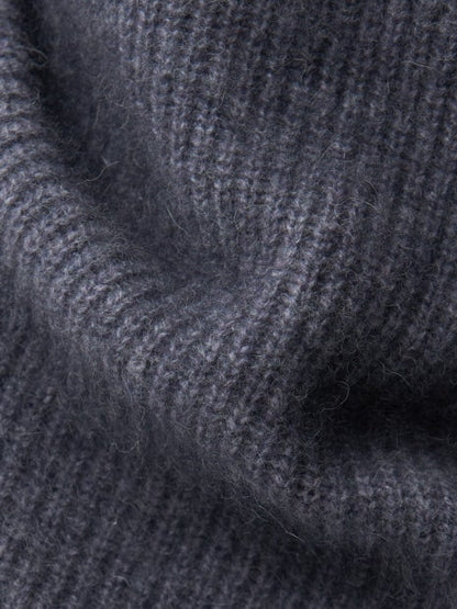 片畦ラクーンタートルニットプルオーバー