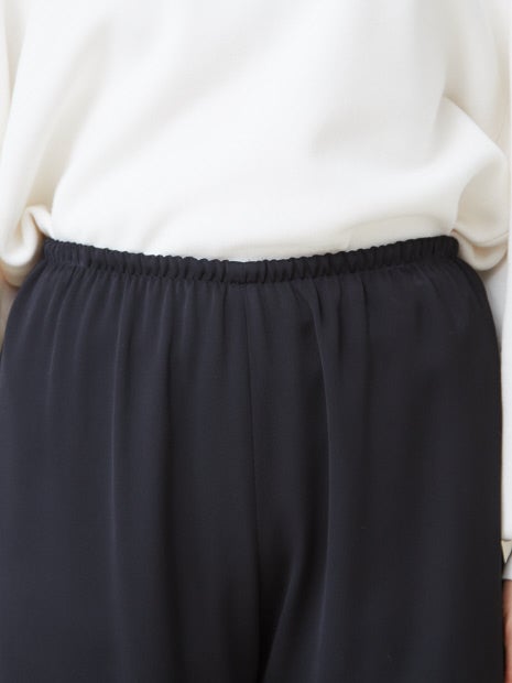 裏起毛フレアワイドパンツ