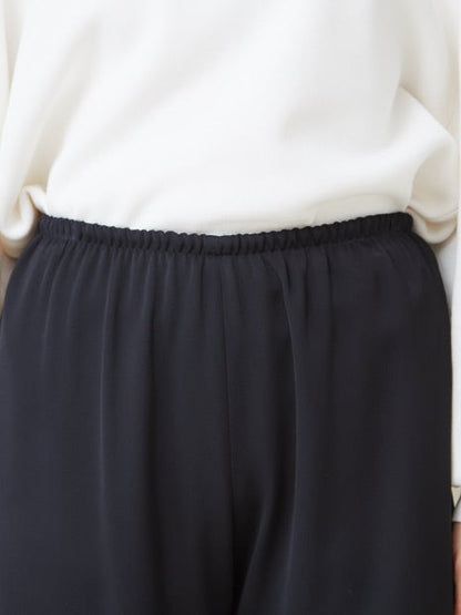 裏起毛フレアワイドパンツ