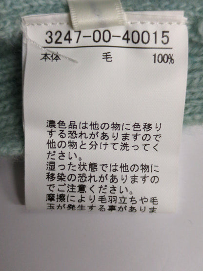 ファインウールオフタートルニット