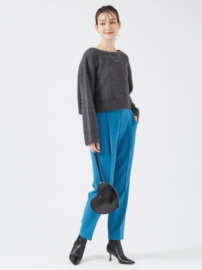 フォックスウールボートネックニット