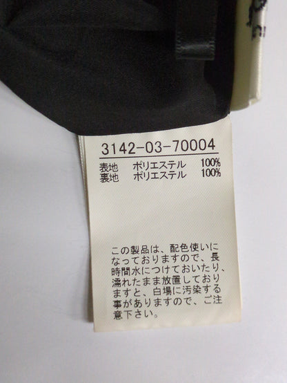 ドットプリントマキシスカート