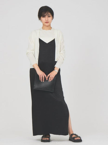 アセテートキャミワンピース