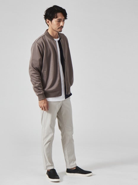 エレガント スウェット ブルゾン