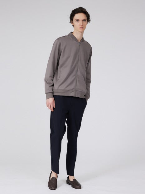 エレガント スウェット ブルゾン