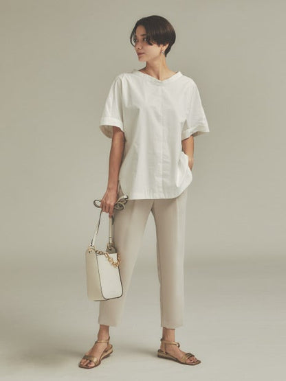 撥水タフタTブラウス