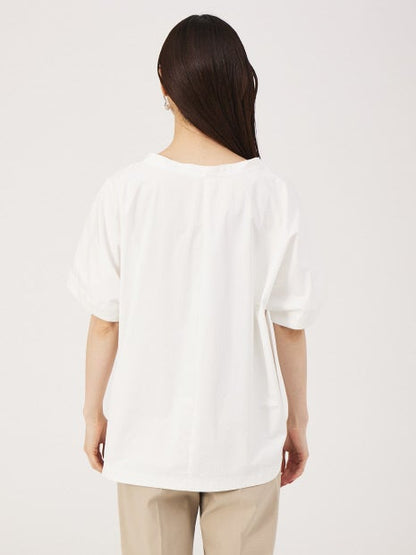 撥水タフタTブラウス