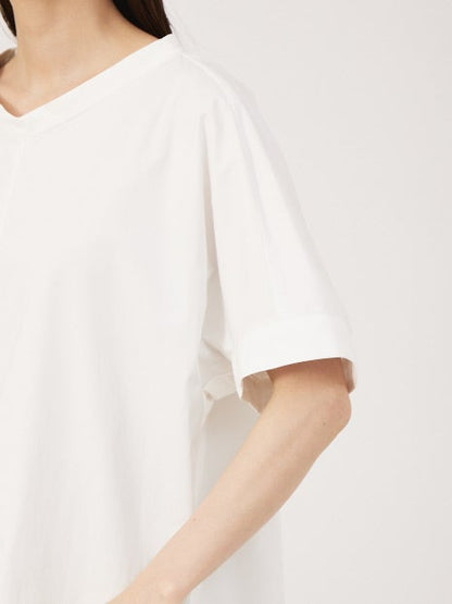 撥水タフタTブラウス