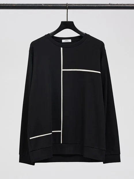 コンポジションライン 長袖Tシャツ