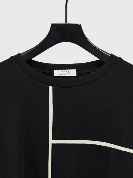 コンポジションライン 長袖Tシャツ