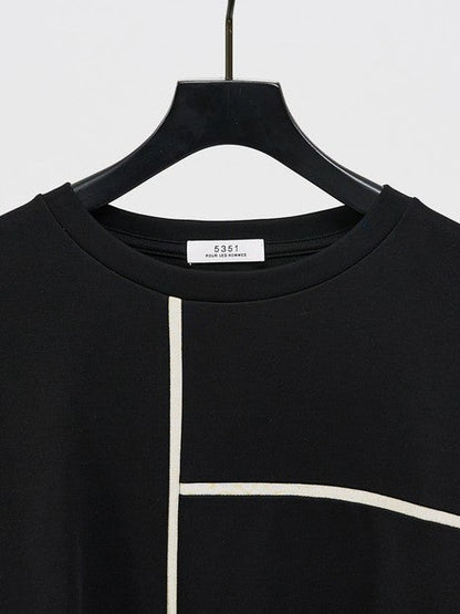 コンポジションライン 長袖Tシャツ