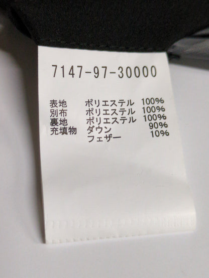 コンビデザイン フード ダウン ブルゾン