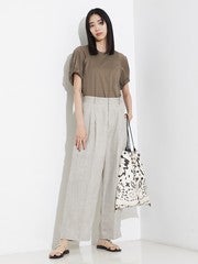 袖ギャザーカットTOP