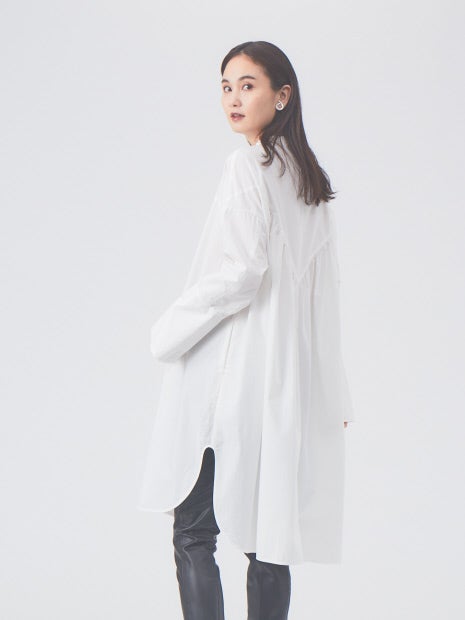 タイプライターシャツワンピース