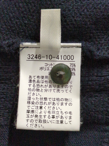 レースジャガードカーディガン