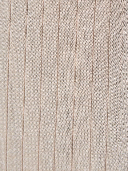 ワイドリブロングカーディガン