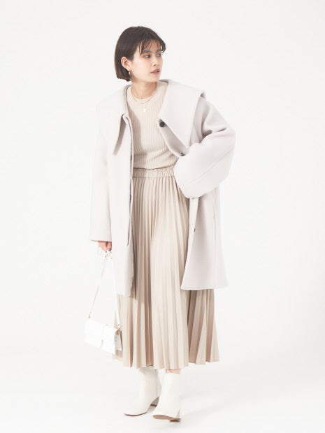 【アンサンブル対応】ワイドリブプルオーバー