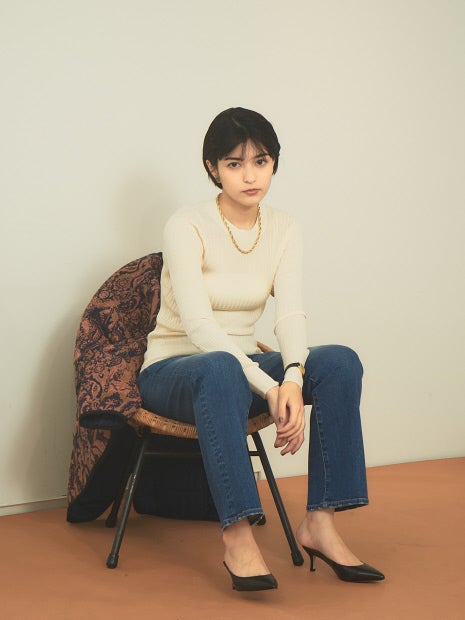 【アンサンブル対応】ワイドリブプルオーバー