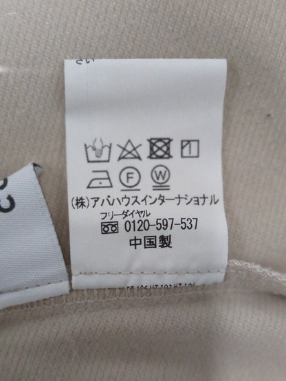 起毛カットツイルセミワイドパンツ