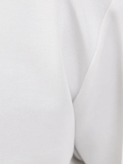 【Vネック】ECO VERO レーヨンポンチTシャツ / ロンT
