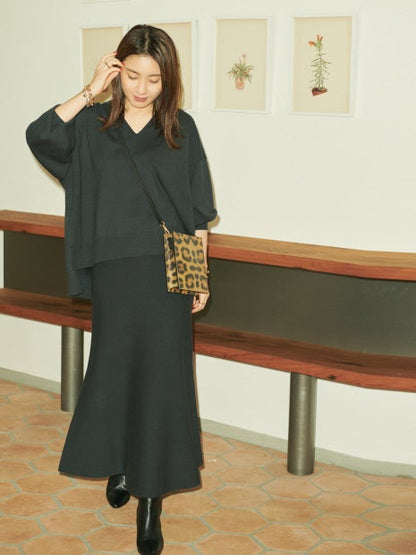 フレアニットスカート