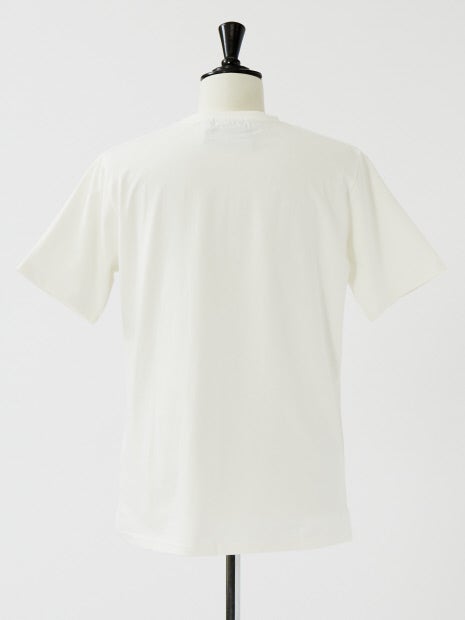 スラッシュパッチワーク半袖Tシャツ