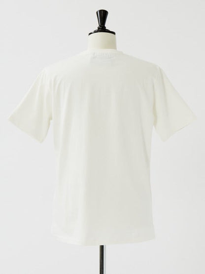 スラッシュパッチワーク半袖Tシャツ