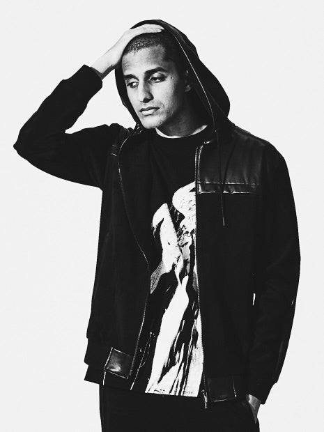 【セットアップ対応】ハイテンション レザー ジップパーカー