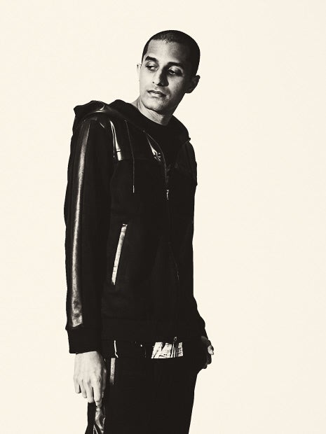 【セットアップ対応】ハイテンション レザー ジップパーカー