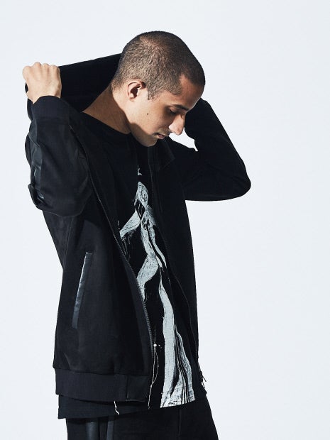 【セットアップ対応】ハイテンション レザー ジップパーカー