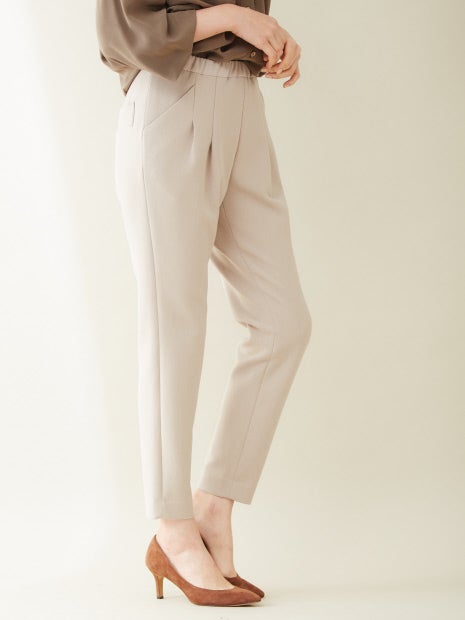 【伸縮性抜群!】2重織ウォームタックパンツ